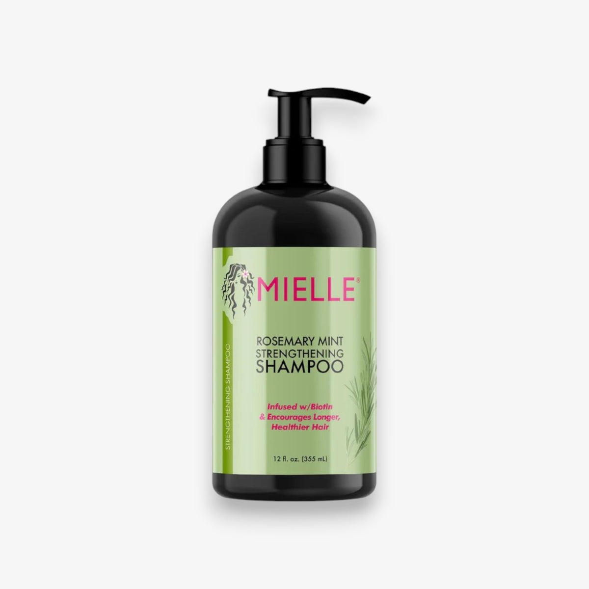 Shampoo Fortalecedor com Menta e Alecrim 355ml Mielle