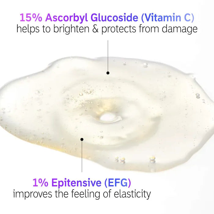 Soro iluminador com 15% de vitamina C e EGF - A lista INKEY