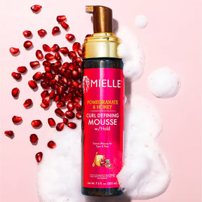 Mousse Fijadora para Definir Rizos con Granada y Miel 222 ml 