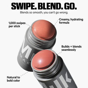 Stick Blush Creme para Lábios e Bochechas - Dash - rosa claro