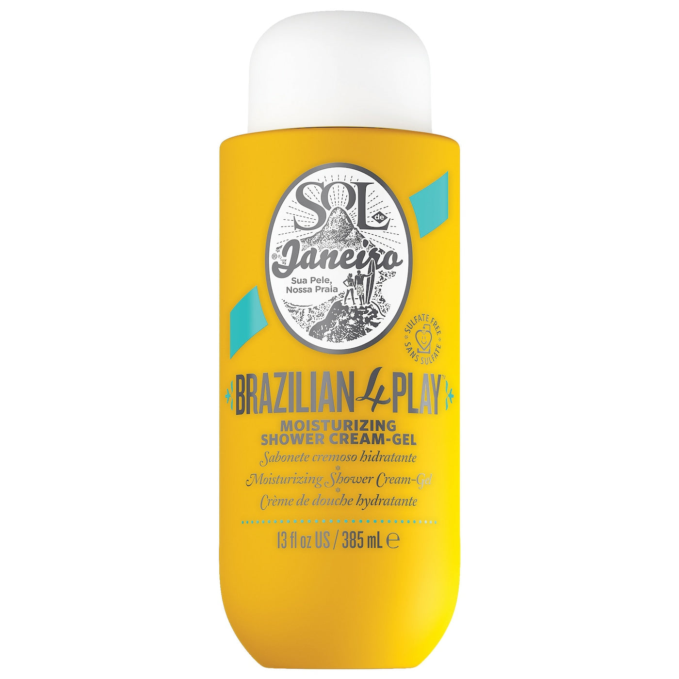 Brazilian 4 Play Moisturizing Shower Cream-Gel  - 385ml