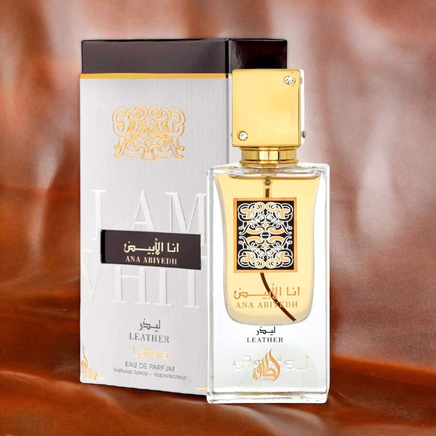 Ana Abiyedh Leather By Lattafa EDP Perfume 2 oz/60 ml