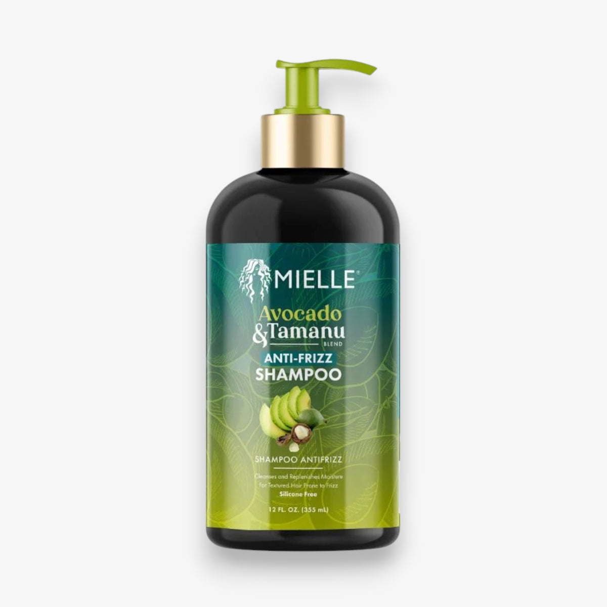 Shampoo Anti-Frizz Abacate e Tamanu 355ml Mielle