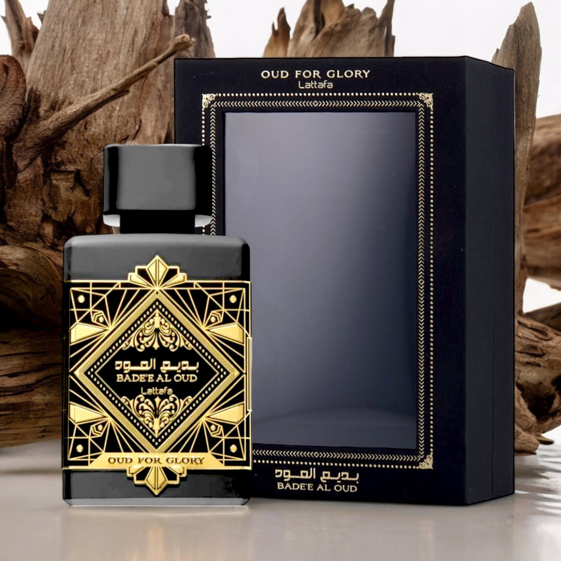 Bade'e Al Oud Oud for Glory by Lattafa Eau de Parfum Unisex 3.4 oz