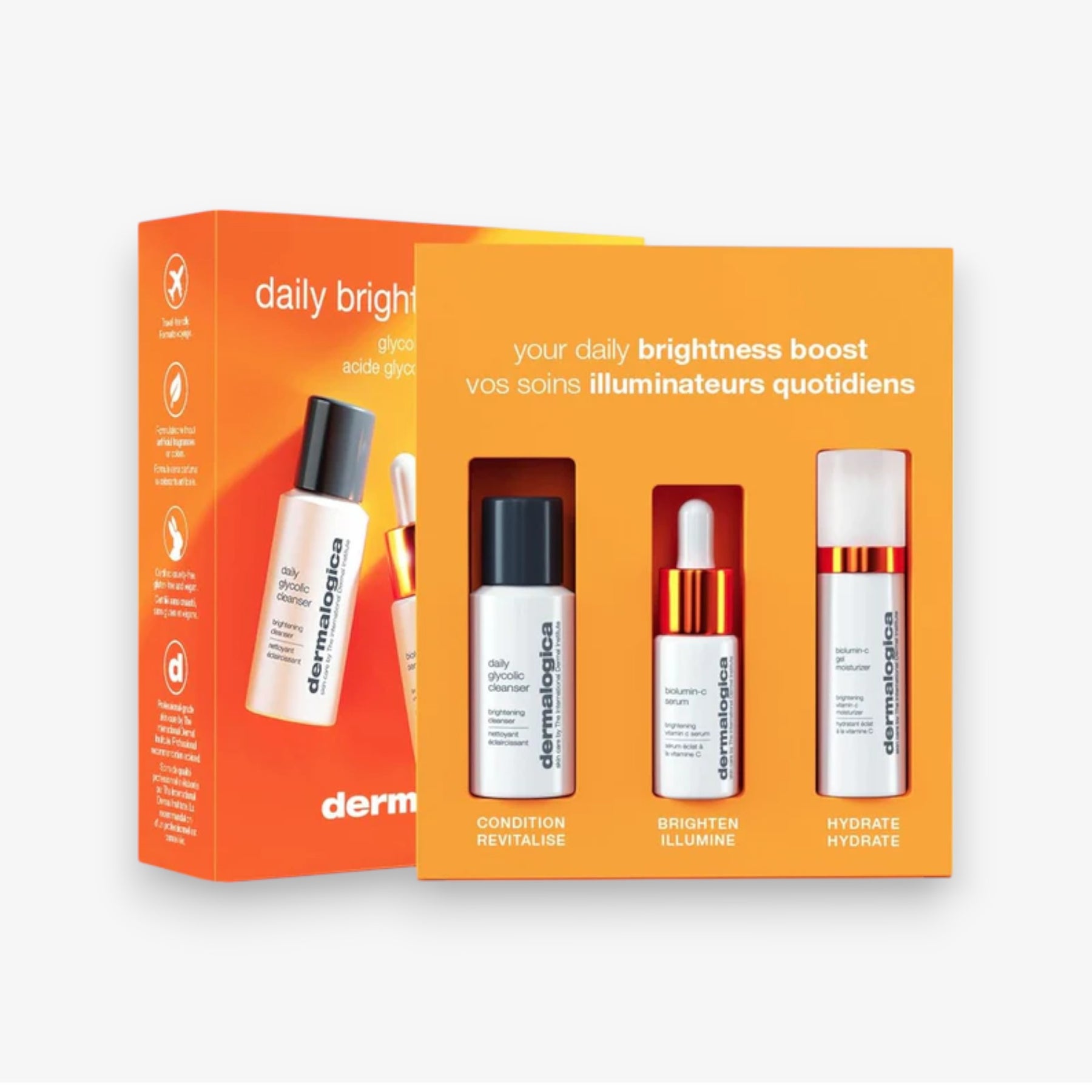 Kit de Cuidado de la Piel Daily Brightness Boosters (Juego de 3 Piezas)