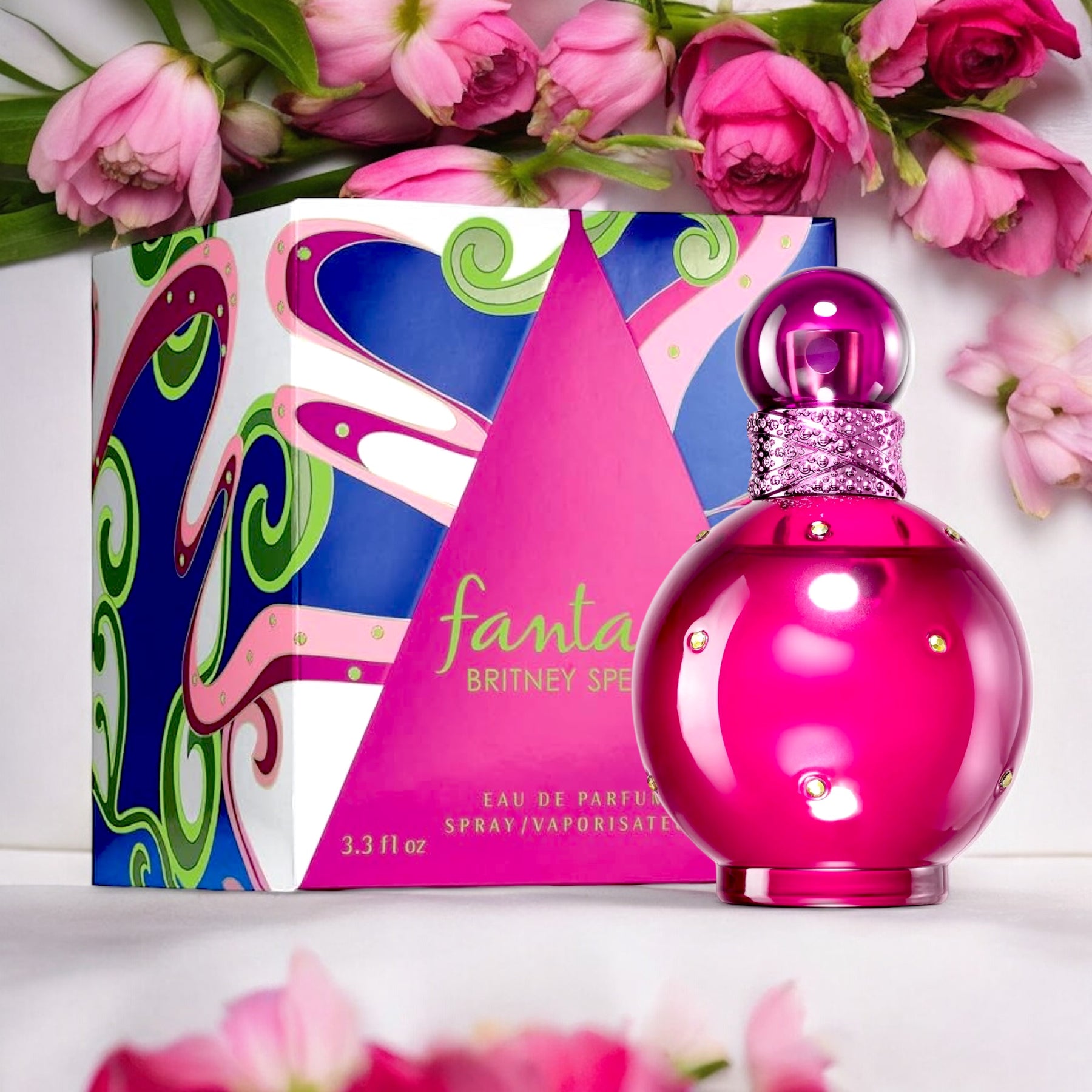 Perfume Fantasy EDP 3,4 oz/100 ml para mulheres