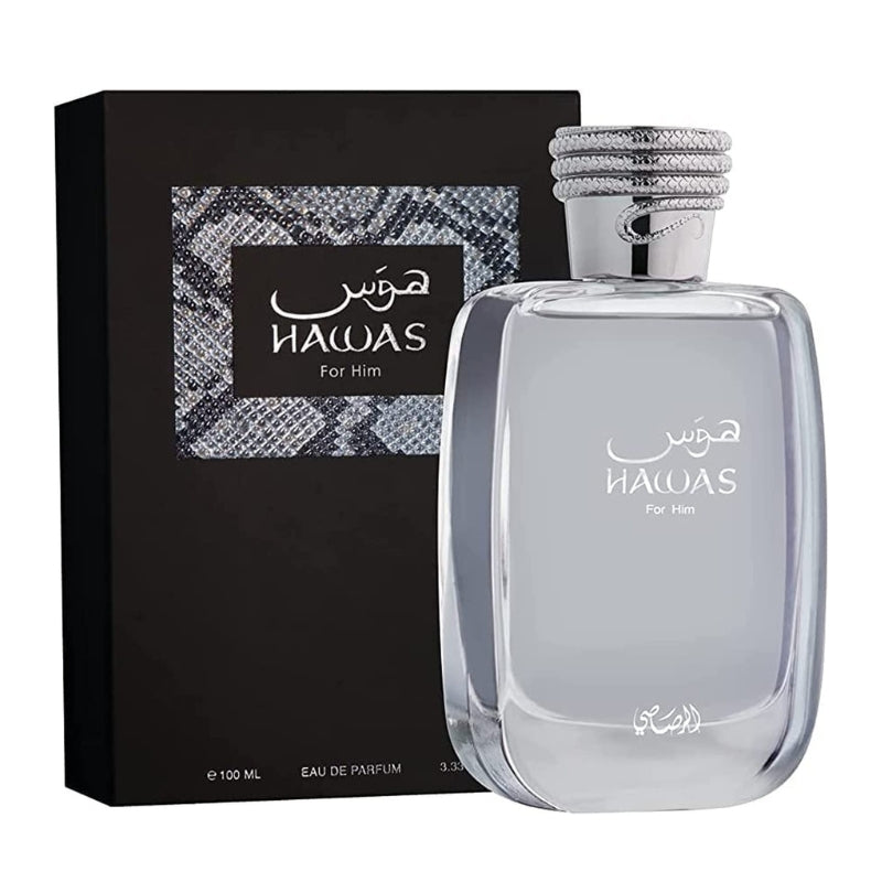 Hawas By Rasasi EDP Perfume for Men 3.4 oz/100 ml