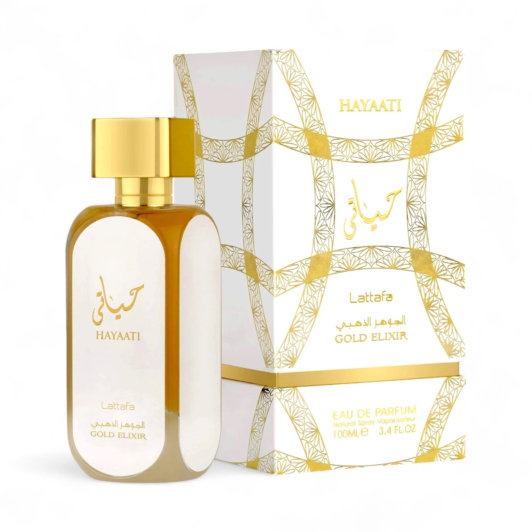 Hayaati Gold Elixir by Lattafa Eau de Parfum 3.4 oz Unisex