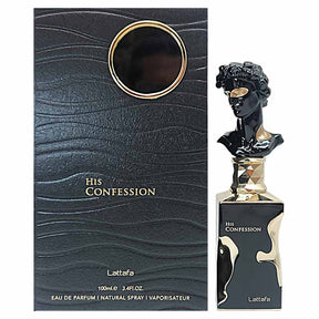 His Confession By Maison Alhambra EDP Perfume for Men 3.4 oz/100 ml