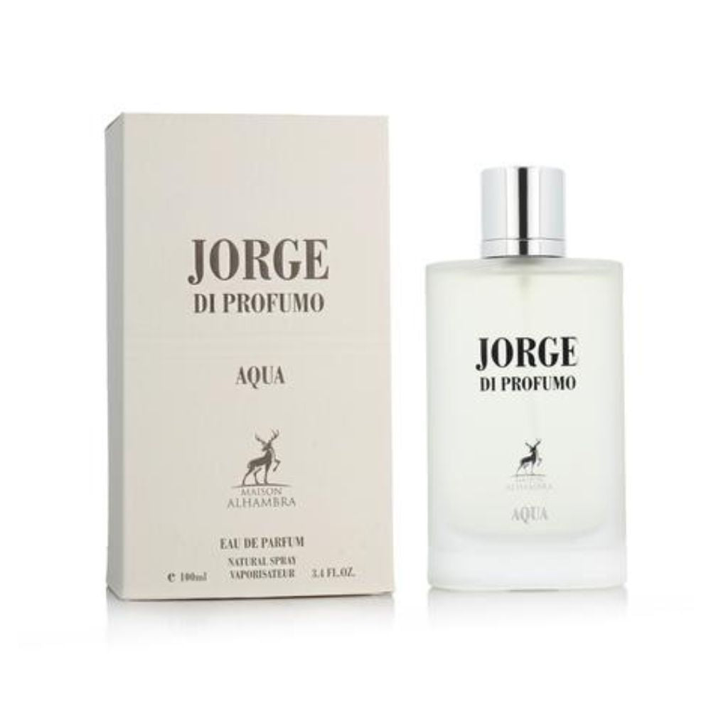 Jorge di Profumo Aqua por Maison Alhambra Eau de Parfum 3,4 onças/100 ml