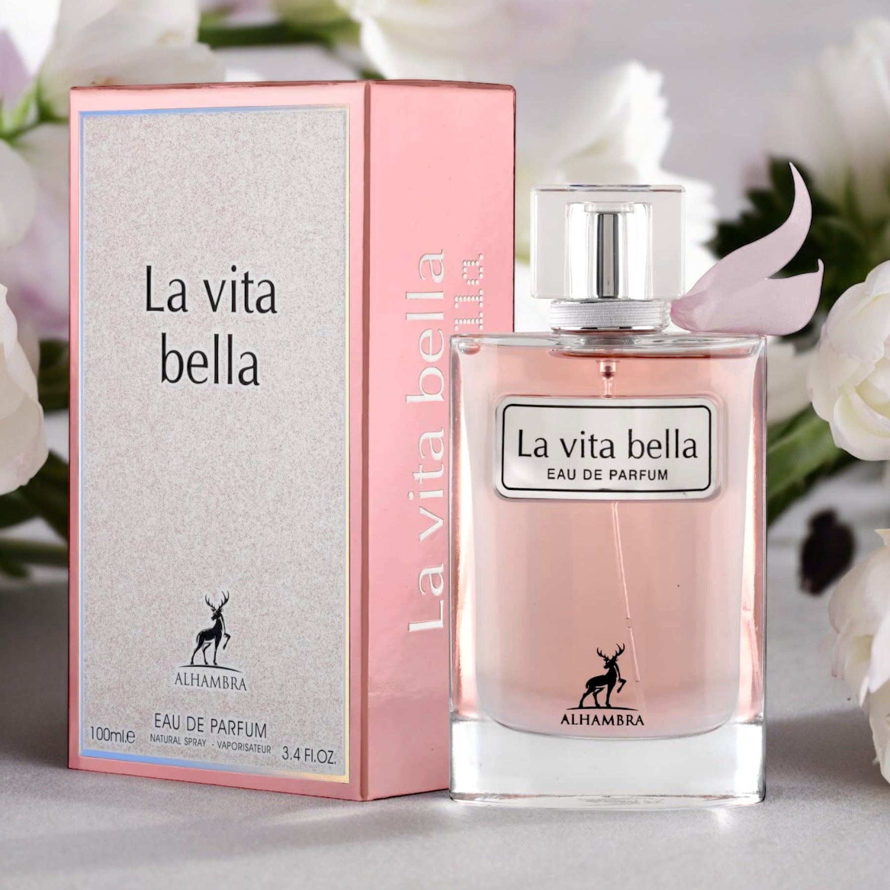 La Vita Bella by Maison Alhambra Eau de Parfum for Women 3.4 oz