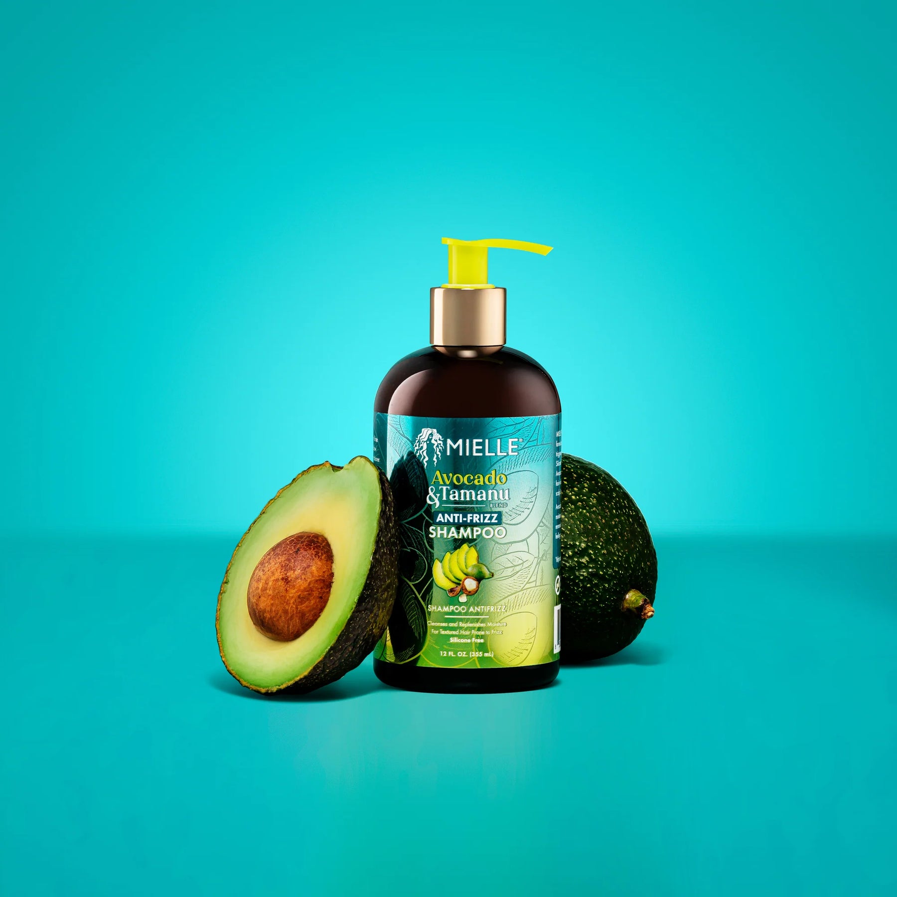 Shampoo Anti-Frizzz de Aguacate y Tamanu 355 ml