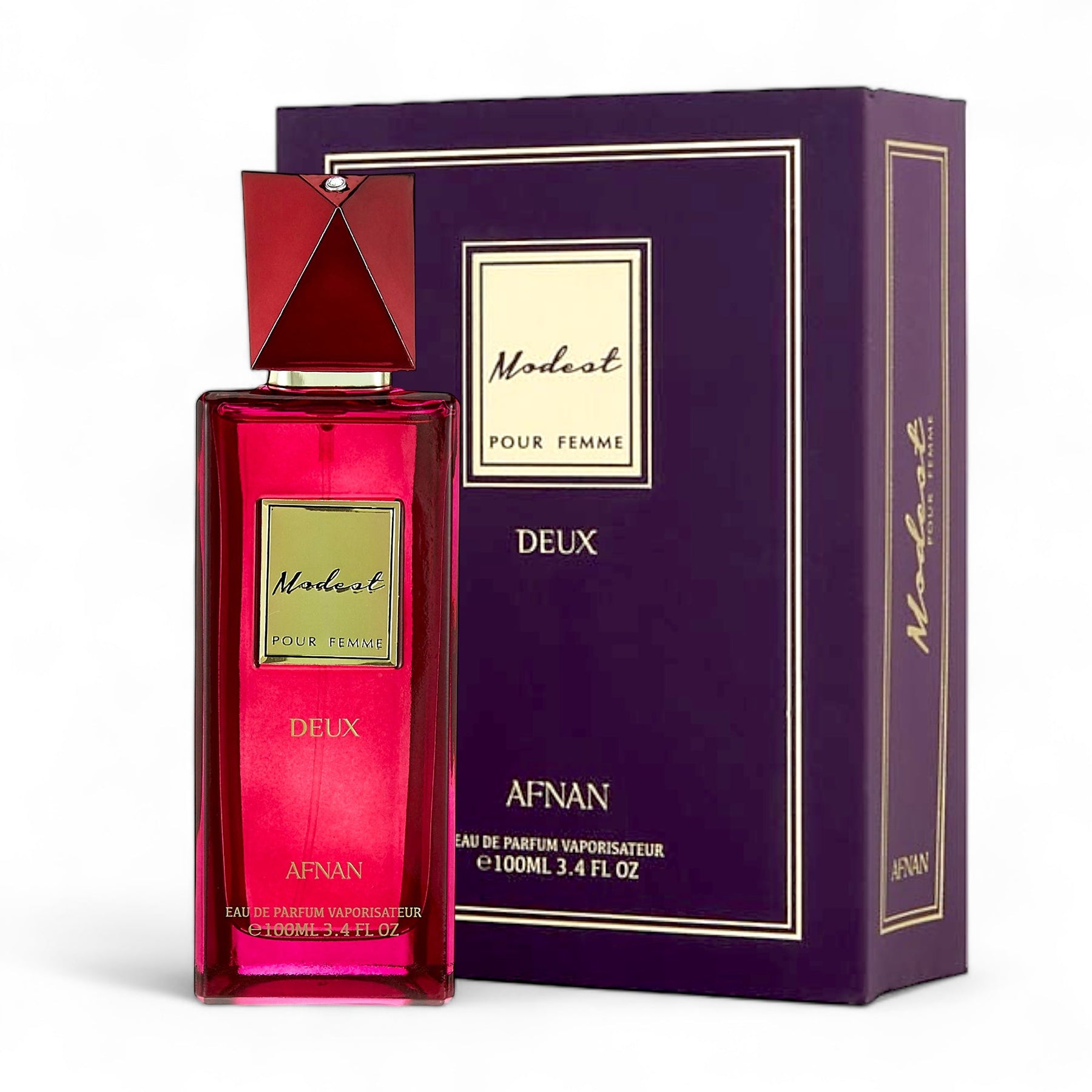 Modest Deux Pour Femme por Afnan Eau de Parfum 100 ml Mulheres