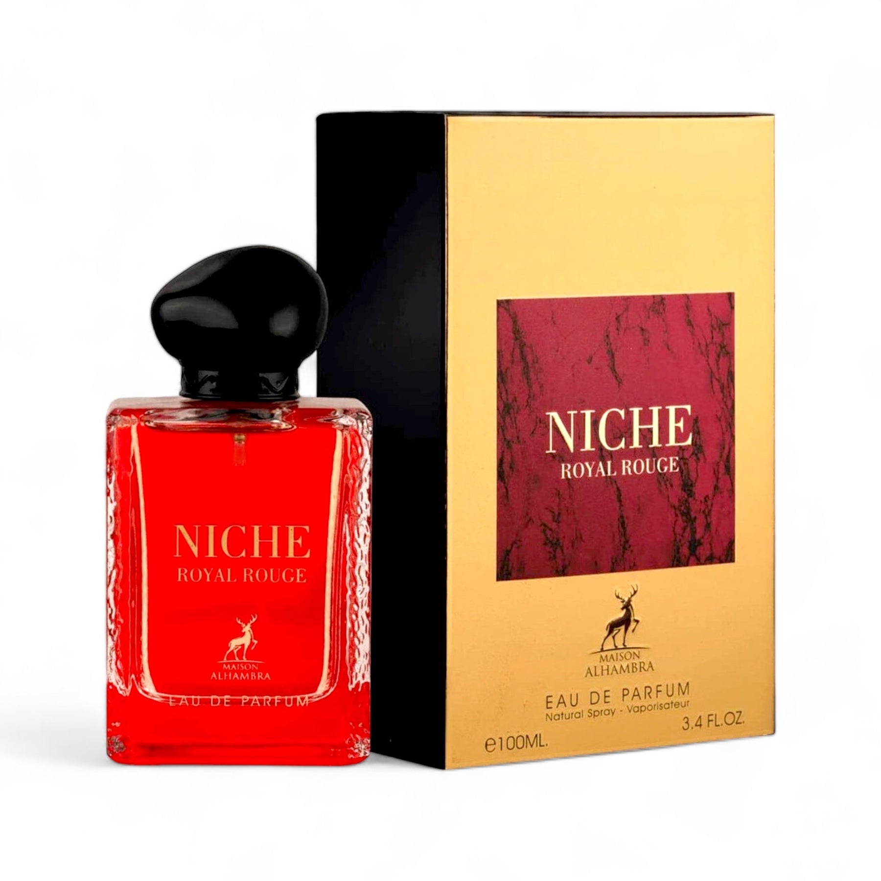 Niche Royal Rouge By Maison Alhambra EDP Perfume 3.4 Oz/100 ml