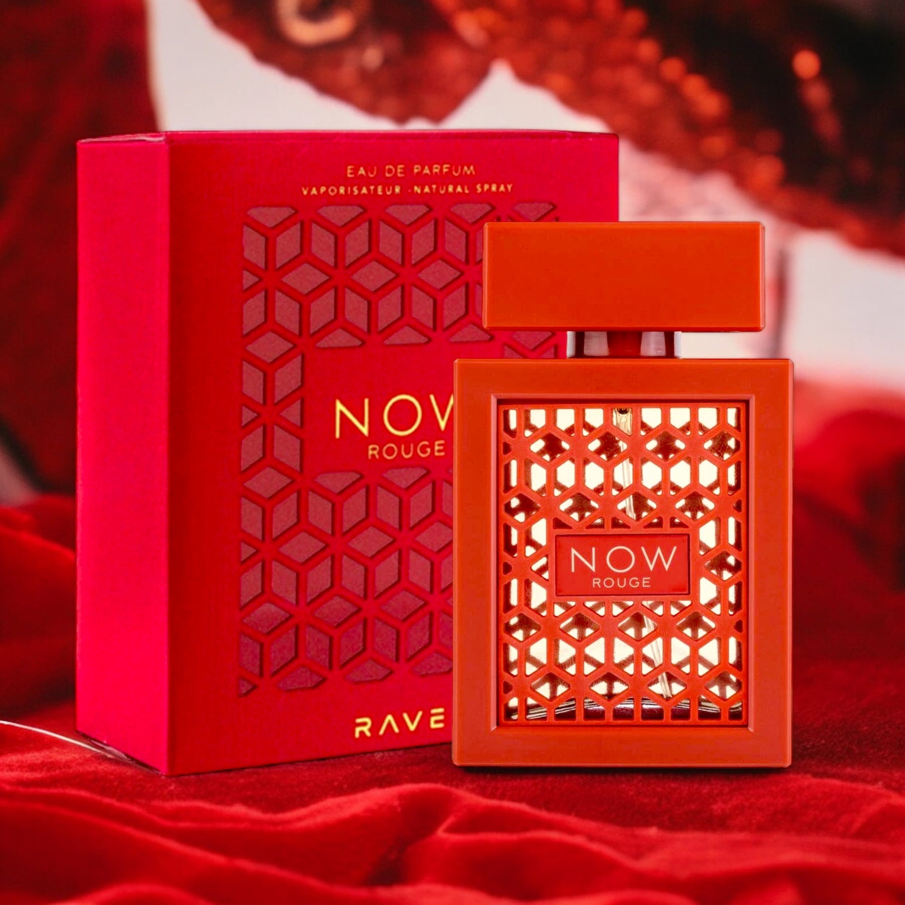 Agora Rouge por Rave Eau de Parfum 100 ml Para homens