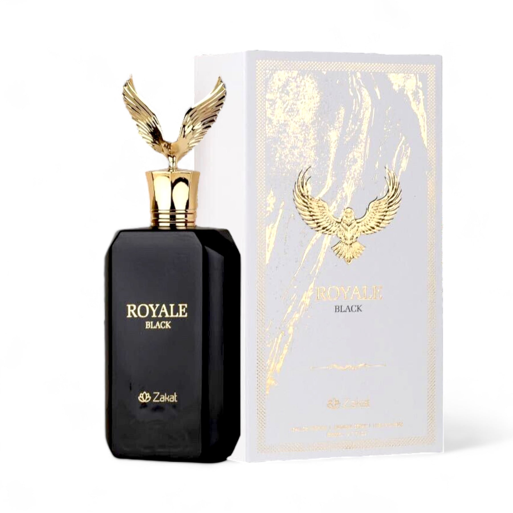 Royale Black EDP Perfume para Homens 2,7 oz/80 ml 