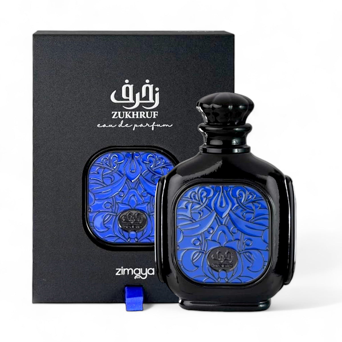 Zukhruf Black By zimaya EDP Perfume 3.4 oz/100 ml