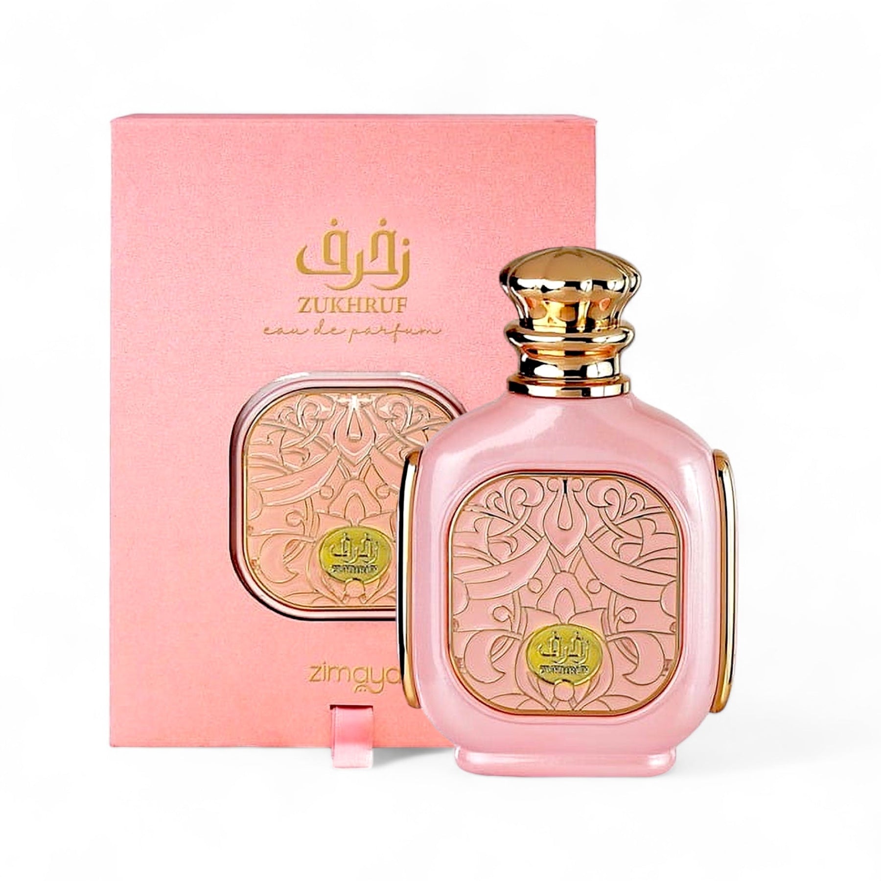 Zukhruf Pink By zimayaEDP Perfume for Women 3.4 oz/100 ml