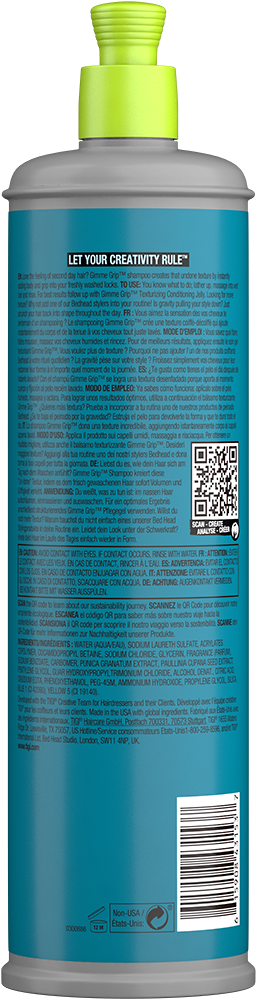 Bed Head Tigi Gimme Grip™ Shampoo 400ml