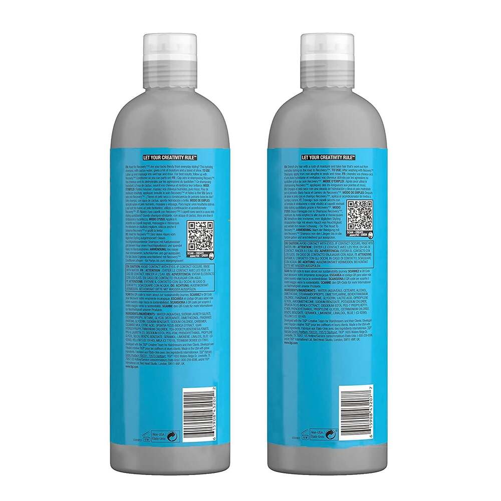 Pack de Shampoo y Acondicionador Recovery 750 ml