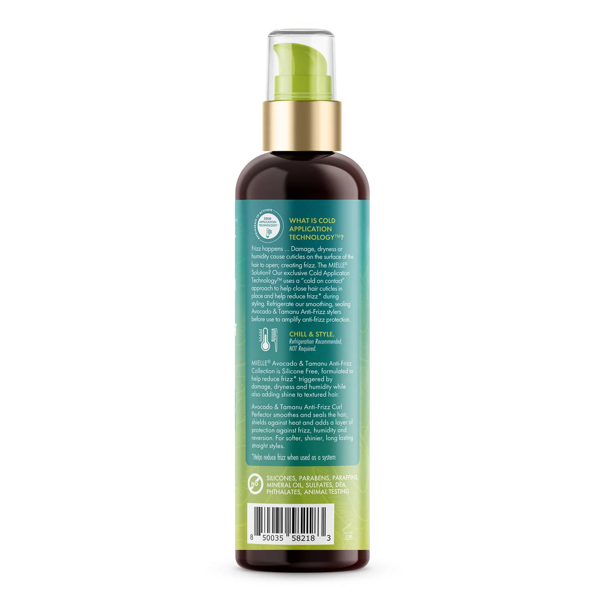 Sérum Anti-Frizz Cabelo Liso Abacate Tamanu Blend 117ml Mielle