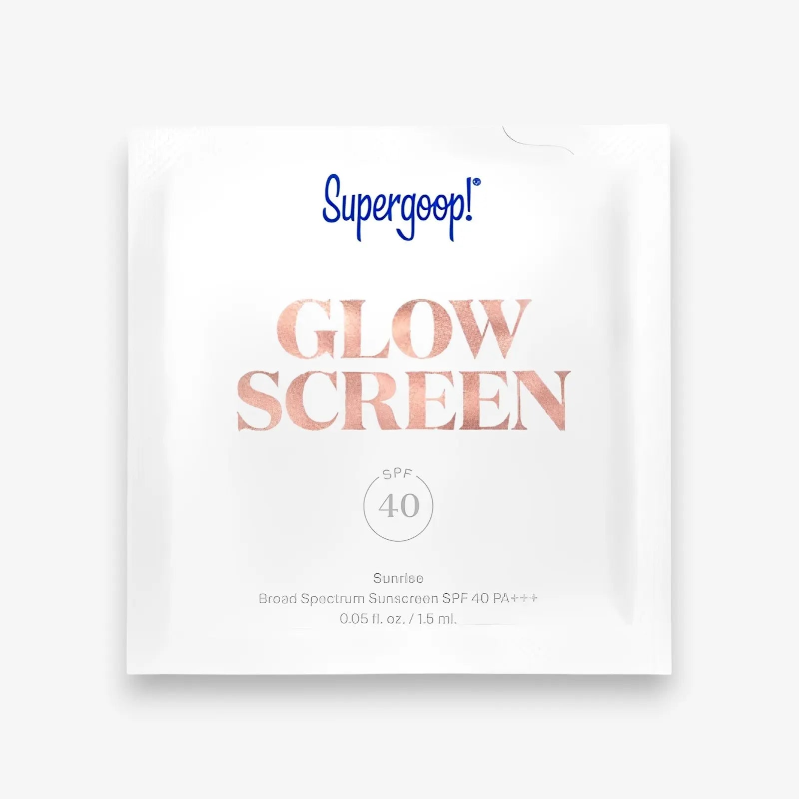 Glow Screen SPF 40 Broad Spectrum Sunscreen Sample 1.5ml